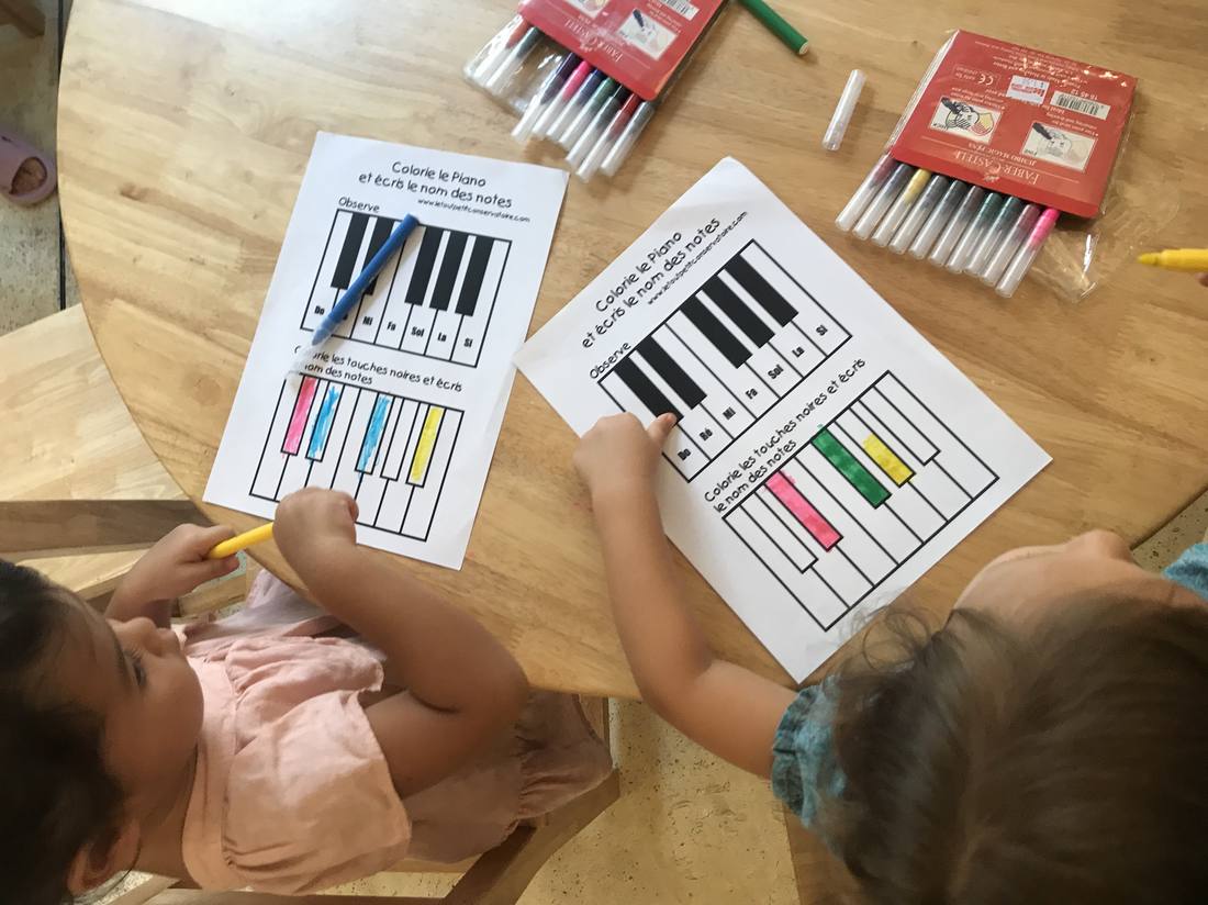 Piano awakening activity